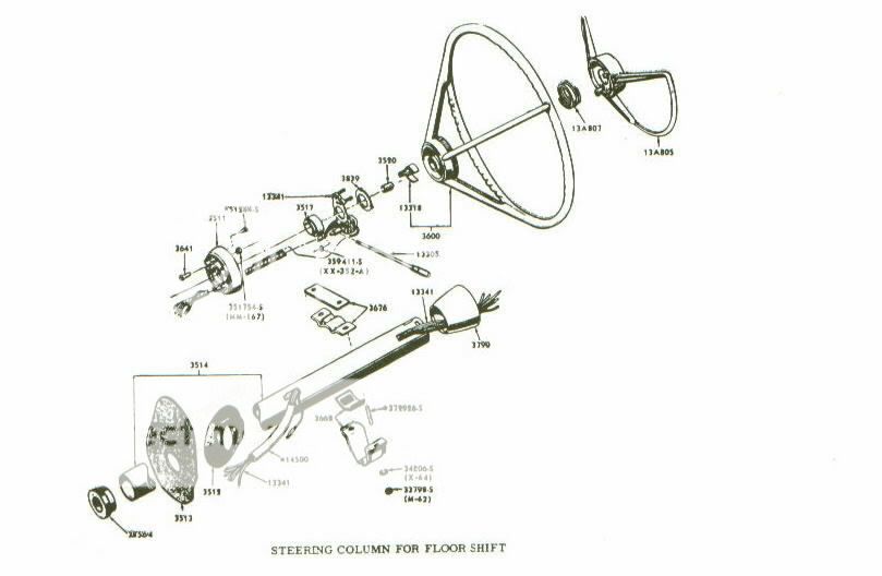 1962 Ford Falcon Steering Column Exploded View vrogue.co